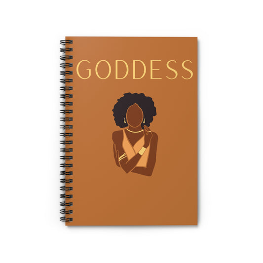 KulturalKaleido™ "Goddess" Spiral Notebook