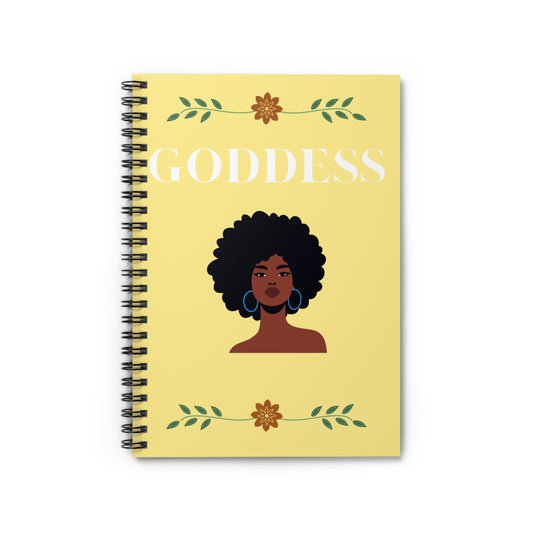 KulturalKaleido™ "Goddess" Spiral Notebook